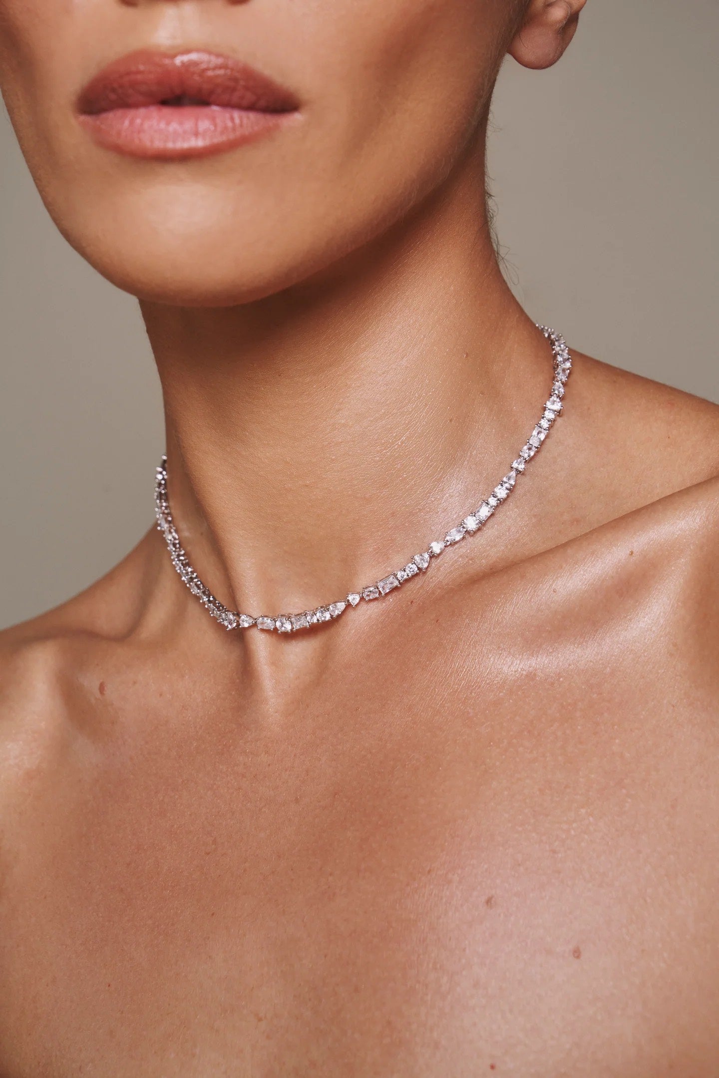 La Sirène Tennis Necklace