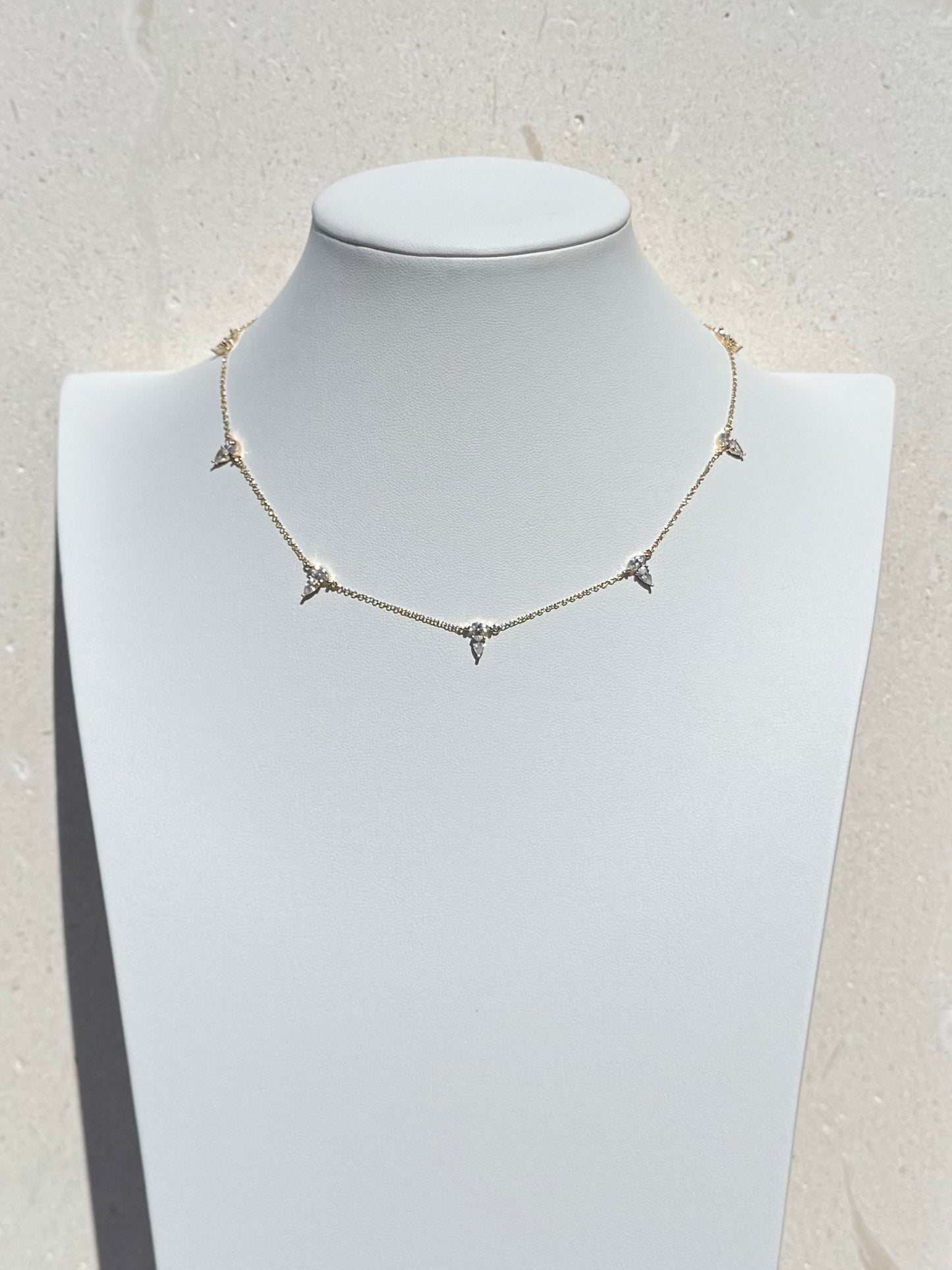 The Chloe Necklace in Gold