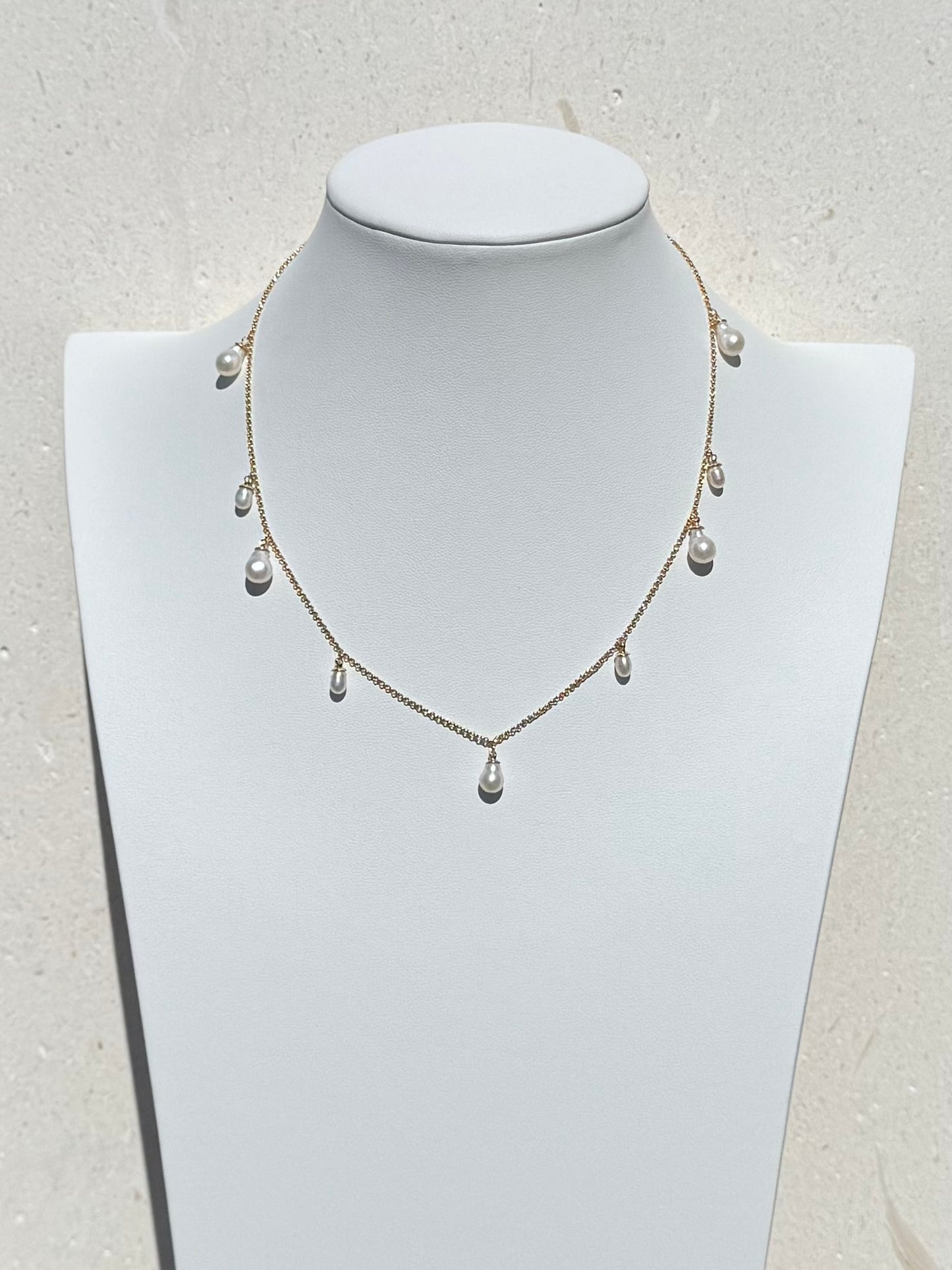 The Brigitte Necklace in Gold