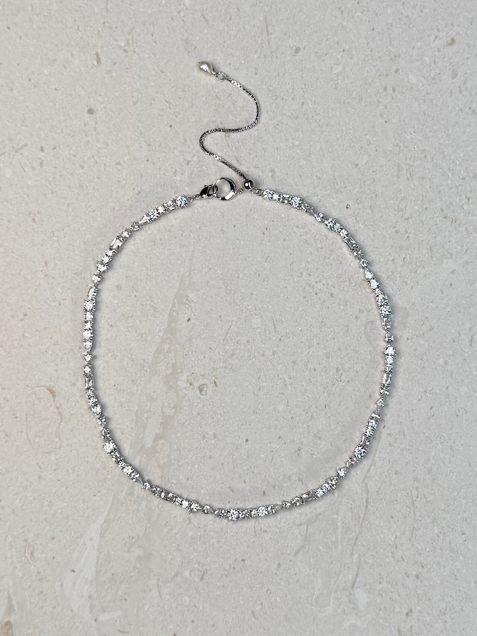 La Sirène Tennis Necklace