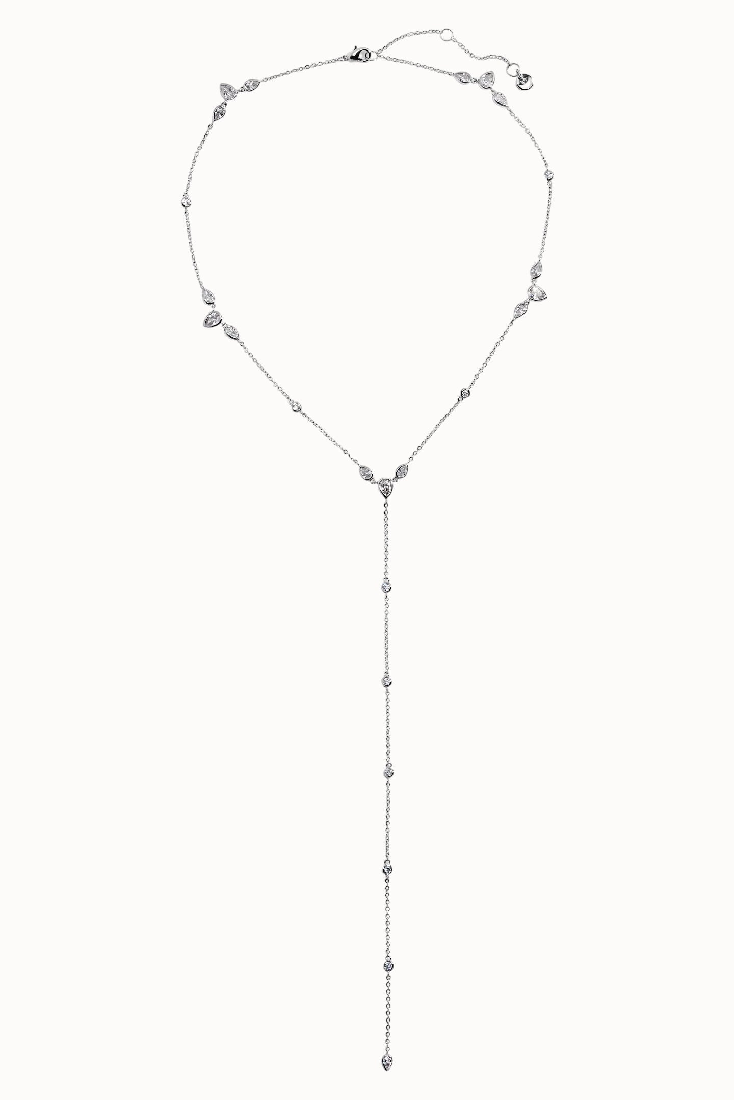 The Everleigh Lariat in Silver
