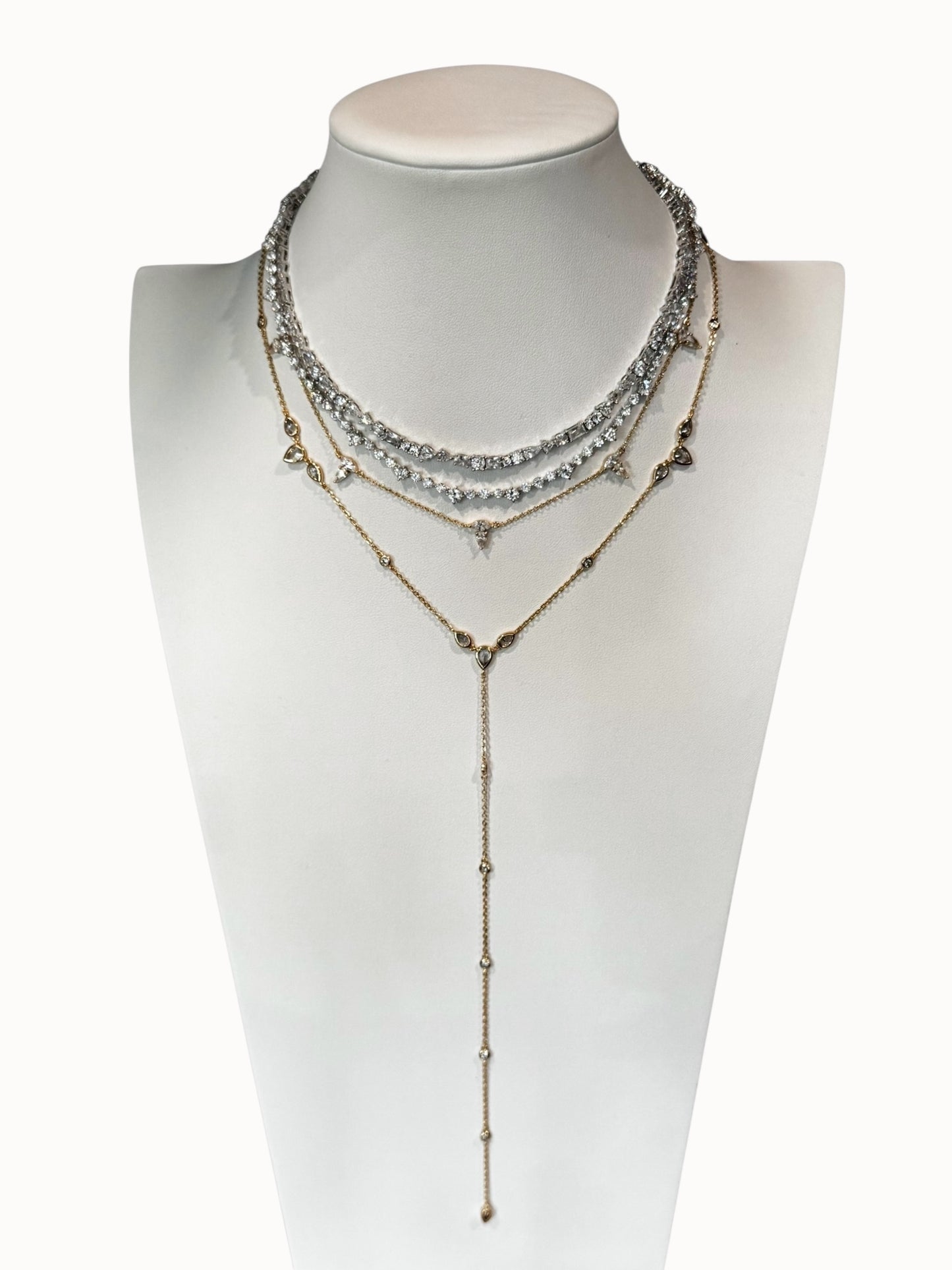 The Chloe Necklace in Silver