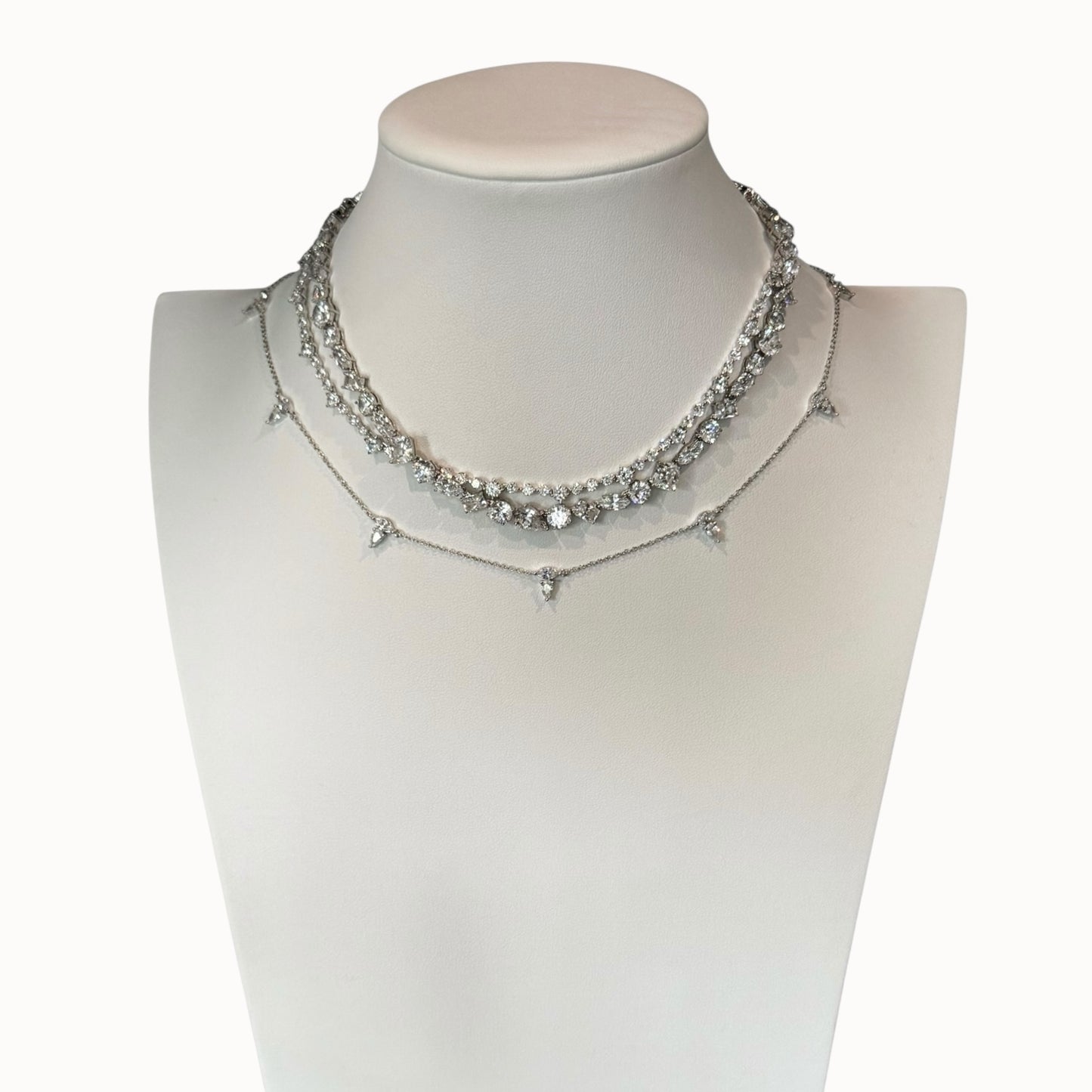 The Chloe Necklace in Silver
