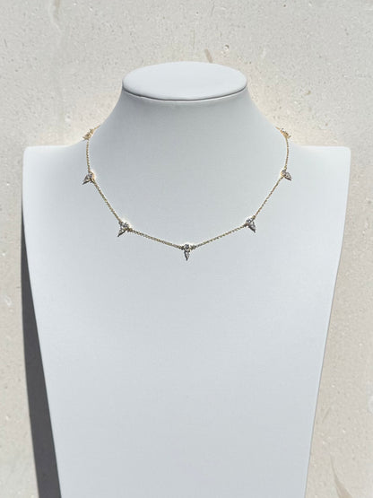 The Chloe Necklace in Gold