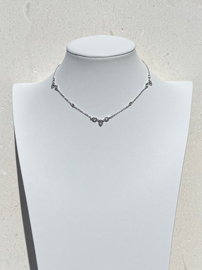 The Everleigh Choker in Silver