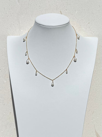 The Brigitte Necklace in Gold
