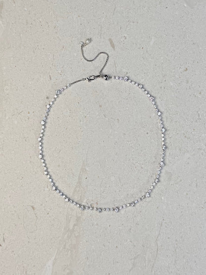 L’Éclat Classique Tennis Necklace