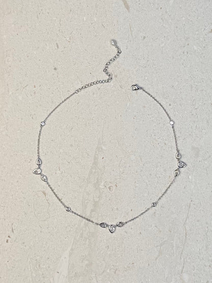 The Everleigh Choker in Silver