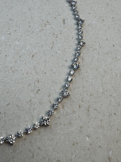 L’Éclat Classique Tennis Necklace