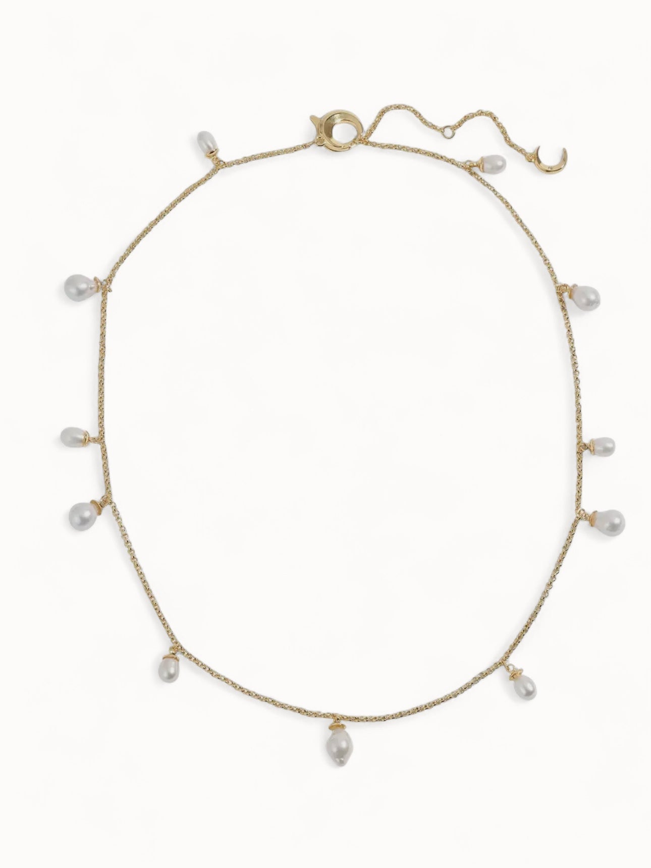 The Brigitte Necklace in Gold