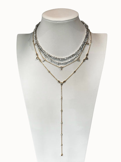 The Chloe Necklace in Silver