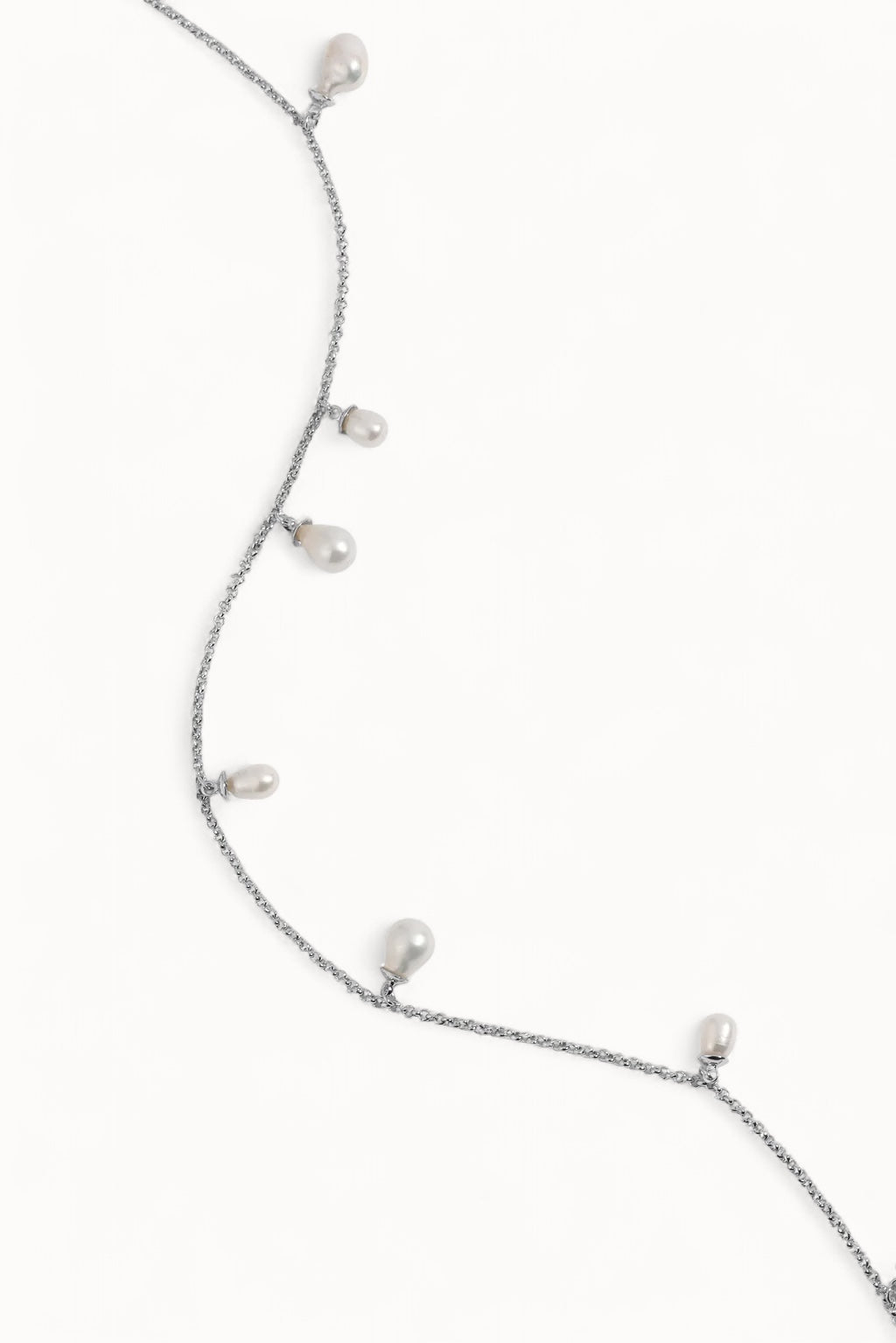 The Brigitte Necklace in Silver