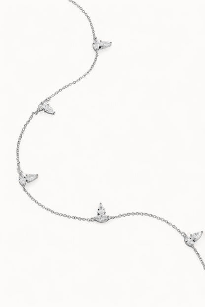 The Chloe Necklace in Silver
